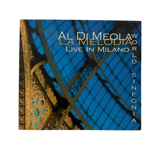 Al Di Meola World Sinfonia La Melodia Live In Milano CD Album Jazz Fusion - Picture 1 of 3